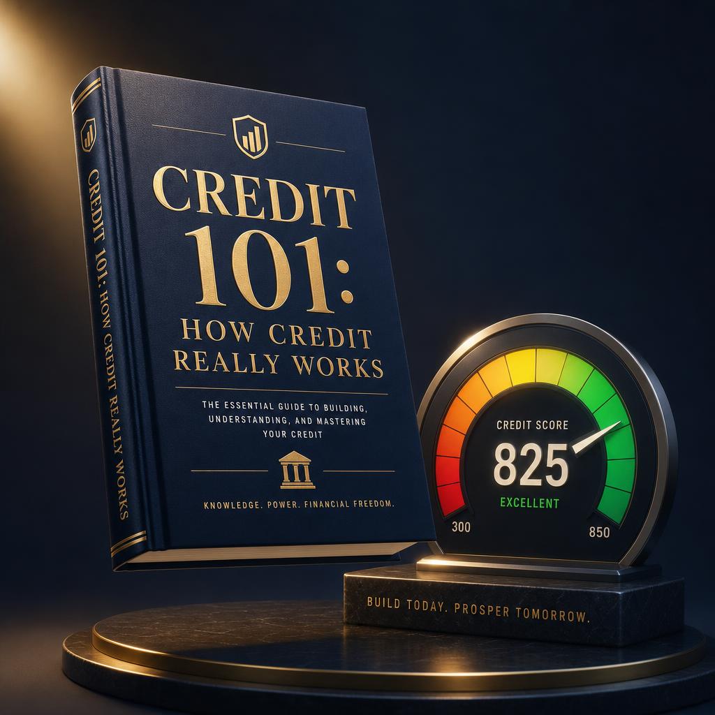 Credit 101 educational ebook — how credit works and the difference between good and bad credit